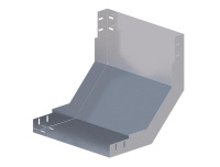 Лоток монтажный угловой 90град. вверх 400х65 сталь 1мм ЛУ90В.400.65.393.1.1 СОЭМИ Н0121320426