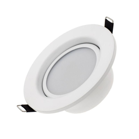 Светильник светодиодный LTD-80WH 9Вт Warm White 120deg IP40 металл  018043