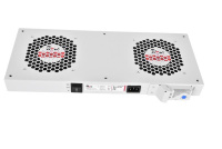 Модуль вентиляторный R-FAN-2T 2 вентилятора с термостатом сер.  1500380