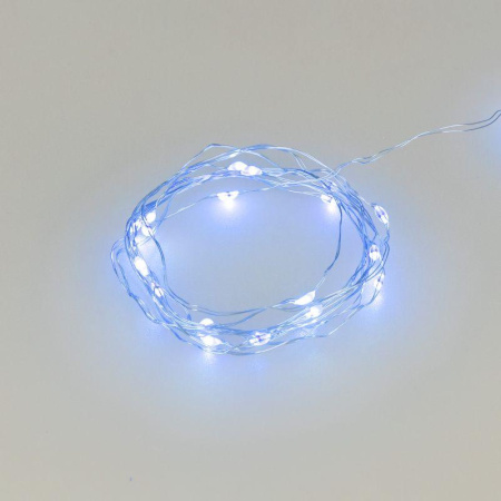 Гирлянда светодиодная ARD-DEW-HOME-2000-CLEAR-20LED-STD Blue 3V Battery Pack Ardecoled IP20 Ardecoled 048707