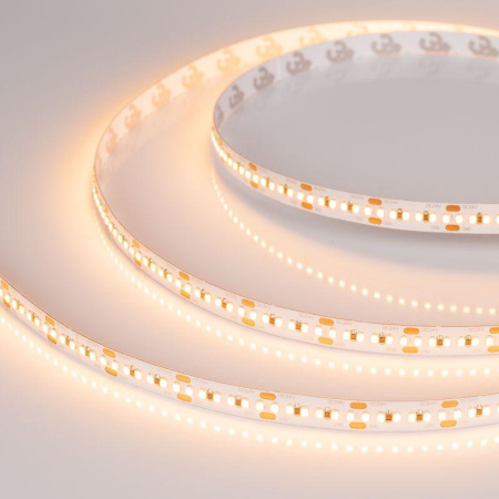 Лента светодиодная MICROLED-M300-8mm 24V Warm 3000К 8Вт/м IP20 2216 открыт. (уп.5м)  023559(2)