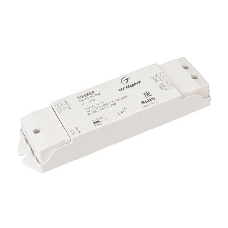 Диммер Smart-D9-DIM 12-24В 1х15А 2.4G IP20 пластик  027133
