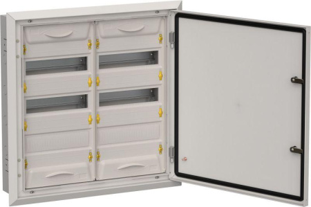 Корпус металлический ЩРв-72 (2х36) 630х625х130 IP31 сер. TITAN 5  TI5-50-V-2X036-31-7035