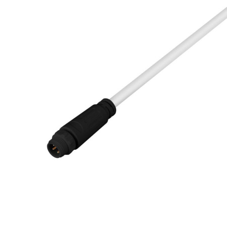 Коннектор питания MOONLIGHT-SPI/DMX-CON-POWER-MALE-BLK IP67 пластик  051529