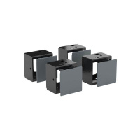 Комплект угловых элементов с пластиковыми заглушками В=100мм (уп.4шт)  R5NBP01B Комплект угловых элементов с пластиковыми заглушками В=100мм (уп.4шт)  R5NBP01B