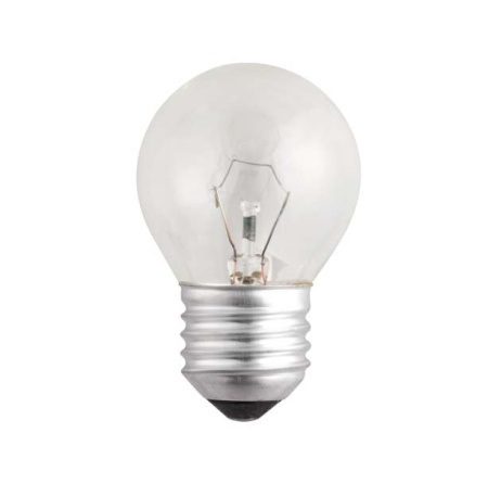 Лампа накаливания P45 240V 60W E27 clear  3320287