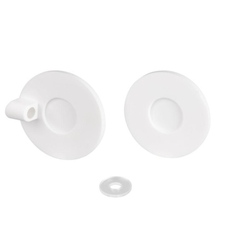 Заглушка ARL-MOONLIGHT-ROUND-40-CAP-SIDE-L-SET-WH пластик (комплект)  048838