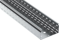 Лоток листовой перфорированный ESCA 7 100х200 L2500 сталь 2.0мм  CLP10-100-200-200-D25