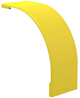 Крышка спуска кабельного внешн. 90град. оптич. лотка 60мм  DS-060-38194