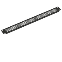 Фальш-панель 2U перф. RAL 9004 черн.  BP 0028.900