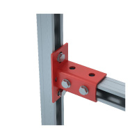 Опора соединительная вертикальная для страт-профиля 41х41мм HD85 КМ LO55404