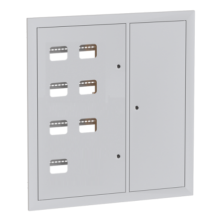 Щит этажный 7кв. 2х-дверный (1000х950х150) PROxima  mb29-v-7-2