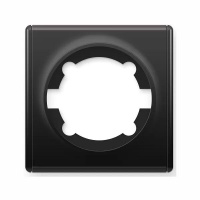 Рамка 1-м Florence черн. 1E52101303  2172828