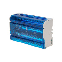 Шина на DIN-рейку в корпусе (кросс-модуль) 4х15  11-2304-15