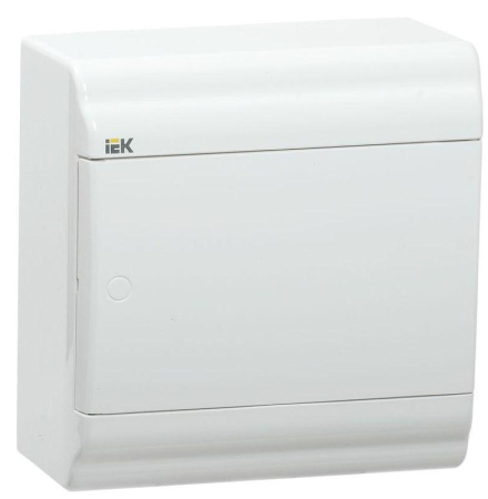 Бокс ЩРН-П-6 мод. навесной пластик IP41 PRIME бел. дверь  MKP82-N-06-WD-41-20