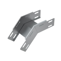 Угол для лотка вертикальный внешний 45град. 150х150 сталь VL45-150-150 КМ LO6049