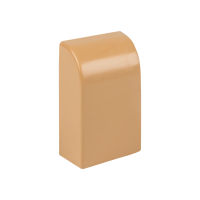 Заглушка 25х25 под свет. дерево Plast PROxima (уп.4шт)  ecl-25-25x4