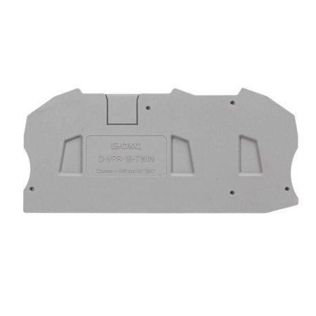 Изолятор торцевой для клеммы VPR-16-TWIN  D-VPR-16-TWIN