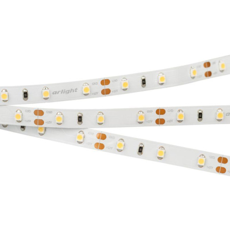 Лента светодиодная RT 2-5000 12V Warm 2700К 3528 300 LED CRI98 4.8Вт/м IP20 (уп.5м)  021420(1)