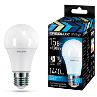 Лампа светодиодная с датчиком LED-A60P-15W-E27-4K PRO 15Вт Е27 4500К 220-240В с  14763