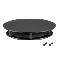 Крепление MOONLIGHT-BASE-ROUND-D25-L Black металл  045660 Крепление MOONLIGHT-BASE-ROUND-D25-L Black металл  045660