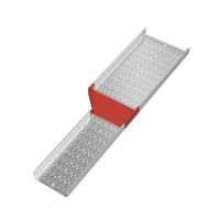 Переходник для лотка левый 100х400-600мм "ПЛЮС" HD85 КМ PL17903