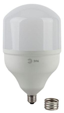 Лампа светодиодная высокомощная STD LED POWER T160-65W-6500-E27/E40 65Вт T160 колокол 6500К холод. бел. E27/E40 (переходник в компл.) 5200лм  Б0027924