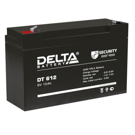 Аккумулятор ОПС 6В 12А.ч  DT 612