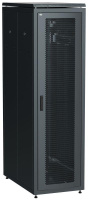 Шкаф сетевой 19дюйм  LINEA N 42U 600х1000мм перфорированные двери черн.  LN05-42U61-PP