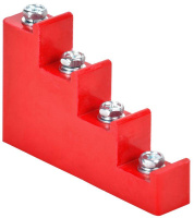 Изолятор ступенчатый ИС4-20 (М6) сил. с болтом  YIS11-4-20-B