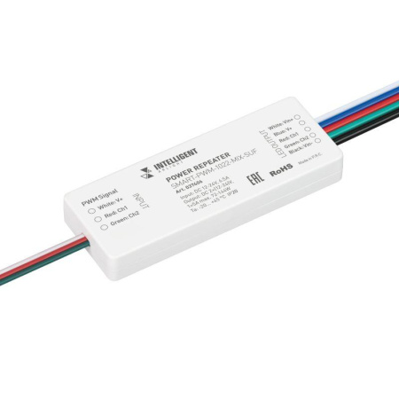Усилитель SMART-PWM-1022-MIX-SUF (12-24В 2х3А) (IP20 пластик)  037406