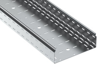 Лоток листовой перфорированный ESCA 7 100х300 L2500 сталь 2.0мм  CLP10-100-300-200-D25