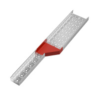 Переходник для лотка правый 80х150-300 "ПЛЮС" INOX304 PDplus80-150-300-R INOX304 КМ PL5777