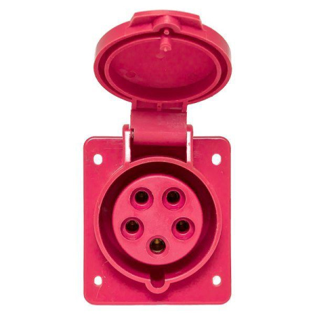 Розетка скрыт. уст. 16А 380В 3P+РЕ+N IP44 (415)  ps-415-16-380