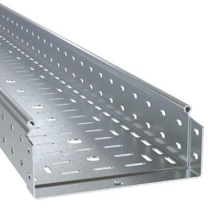 Лоток листовой  перфорированный 80х200 L3000  2.0мм гор. оцинк.  SPH30820HDZ