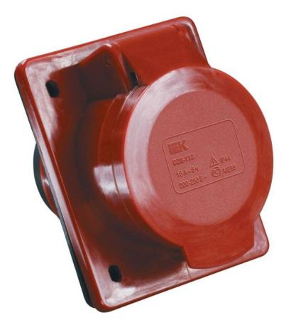 Розетка встраиваемая 32А 3P+E 380В IP44 ССИ-424  PSR42-032-4