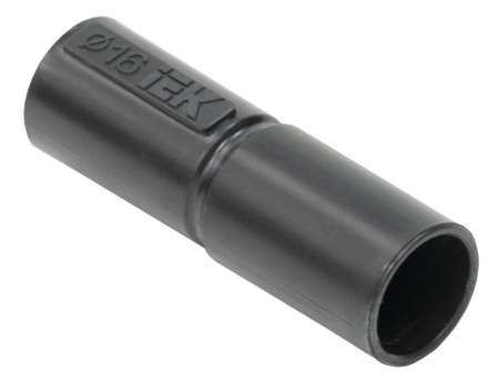 Муфта труба-труба GI16G черн. ELASTA  CTA10D-GIG16-K02-100
