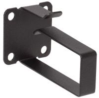 Кольцо кабельное 70х44 мм с площадкой черн. (уп.4шт)  CR05-7044-PL