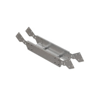 Угол для лотка шарнирный вертикальный 800х150 сталь 1.5мм LSHL150-800-1.5 N КМ LO42322