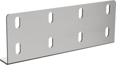Пластина соединительная усилен. H=100мм 2мм RAL 9016  CLM50D-PSU-100-20-9016