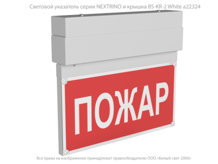 Указатель световой BS-NEXTRINO-73-S1-INEXI3 White  a15517