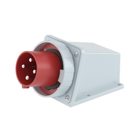 Вилка настенная 125А 3P+E 400В IP67  DIS245M12596