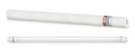 Лампа светодиодная LED-T8-М-PRO 10Вт линейная матовая 6500К холод. бел. G13 1000лм 230В 600мм неповоротн.  4690612030906