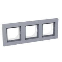 Рамка 3-м Эпика IP44 алюм. пластик  UP1-FPA-03-44