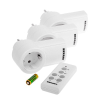 Розетка радиоуправляемая с пультом RX-003 (один пульт три розетки)  10-6030