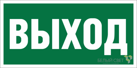 Знак безопасности NPU-6030.E22"Выход"  a20612