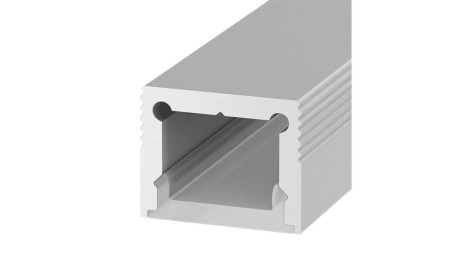 Профиль алюминиевый LS.1613-R накладной для однорядной ленты  00-00010363