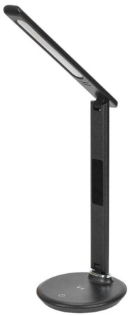 Светильник светодиодный настольный 2011 7Вт QI USB черн.  LDNL0-2011-1-QI-7-K02