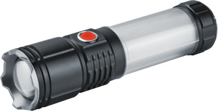 Фонарь 93 881 NPT-P07-ACCU алюм. проф. 1SST40 10Вт+8LED 7Вт li-ion 2А.ч IP44 micro-USB  93881