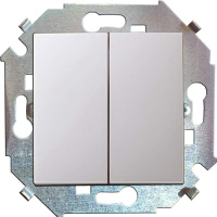 Выключатель 2-кл. СП  15 16А IP20 винтов. зажим механизм бел.  1591398-030